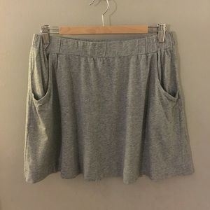 High-Line Jersey Mini Skirt
